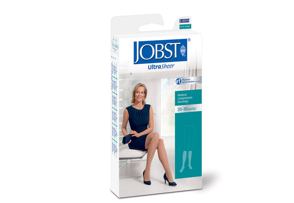 Jobst UltraSheer Closed Toe Knee High 20-30 mmHg