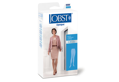 Jobst Opaque Closed Toe Pantyhose 15-20 mmHg