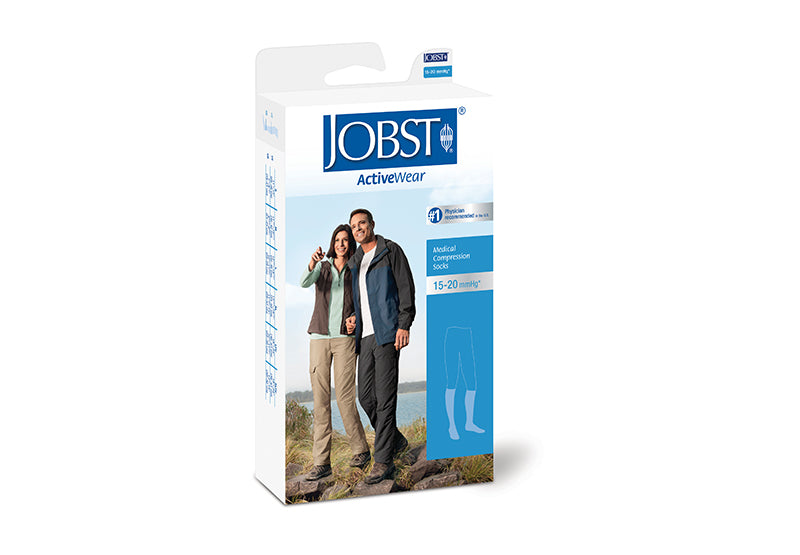 Jobst Activewear Closed Toe Knee High 15-20 mmHg