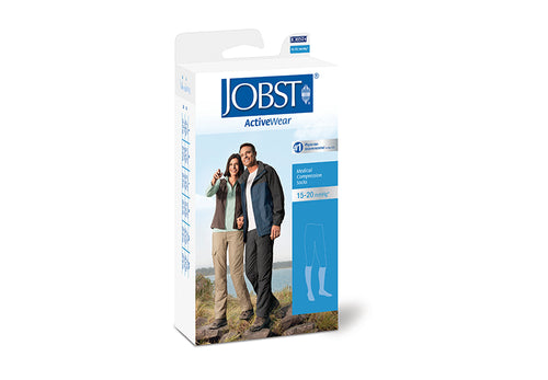 Jobst Activewear Closed Toe Knee High 15-20 mmHg