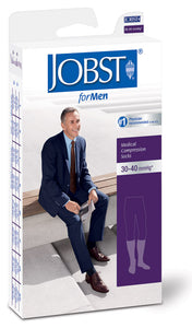 Jobst forMen Closed Toe Knee High Support Socks 30-40 mmHg