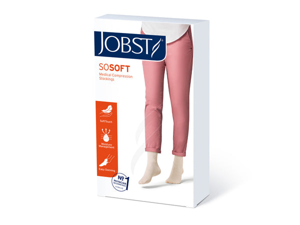 JOBST Women's SoSoft Closed Toe Knee High 20-30 mmHg