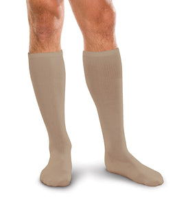 JOBST forMen Ribbed Closed Toe Knee High Socks 20-30mmHg