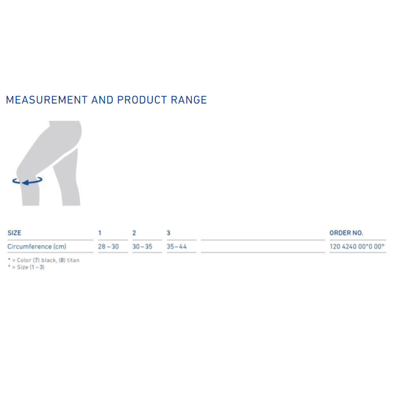 Bauerfeind GenuPoint Knee Strap