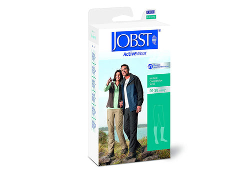 Jobst Activewear Closed Toe Knee High 20-30 mmHg