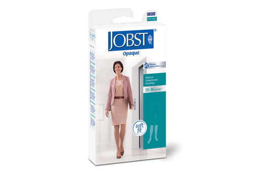 Jobst Opaque Closed Toe Knee High 20-30 mmHg