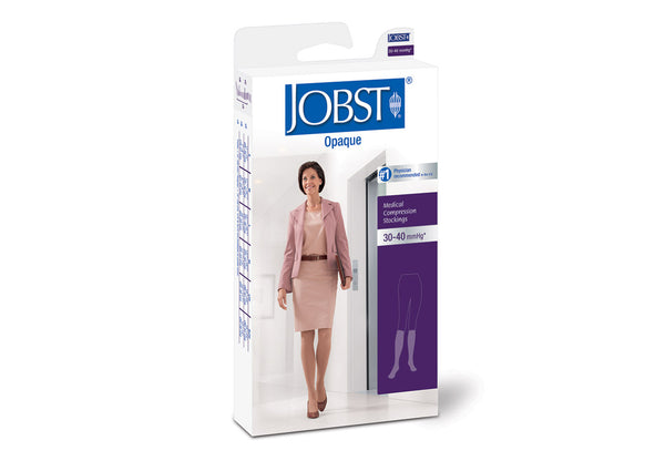 Jobst Opaque Closed Toe Knee High 30-40 mmHg
