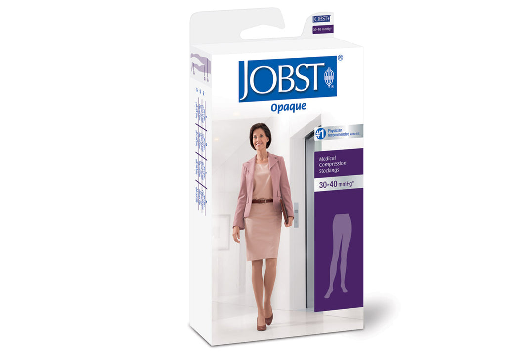 Jobst Opaque Closed Toe Pantyhose 30-40 mmHg